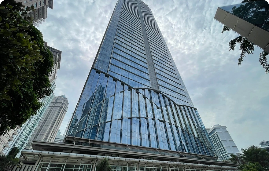 Modern office building